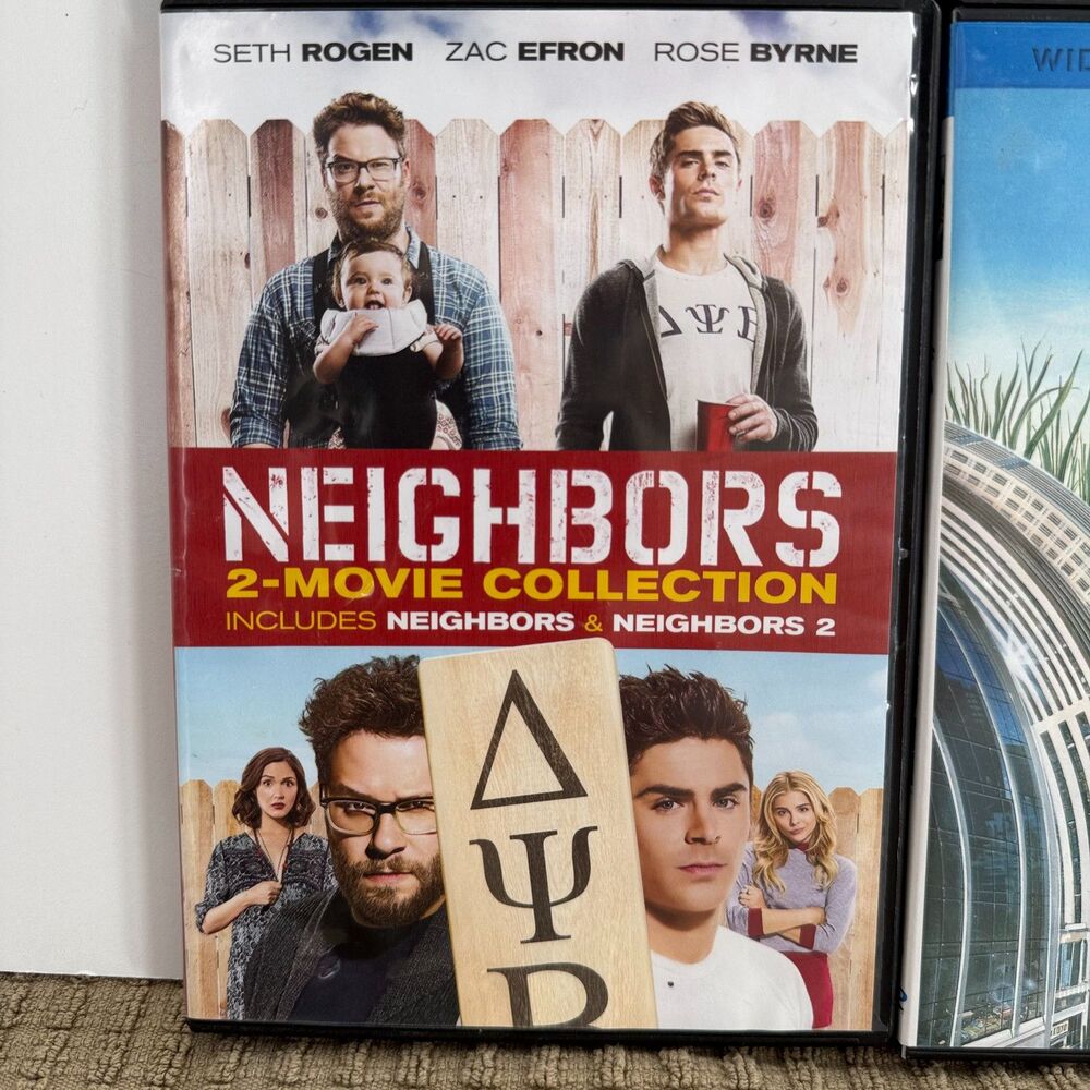 6 DVD Comedy Movie Lot Bruce Almighty Rat Race Neighbors Dundee Arnold - Picture 6 of 9
